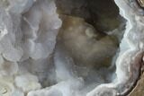 Crystal Filled Dugway Geode (Polished Half) #121719-1